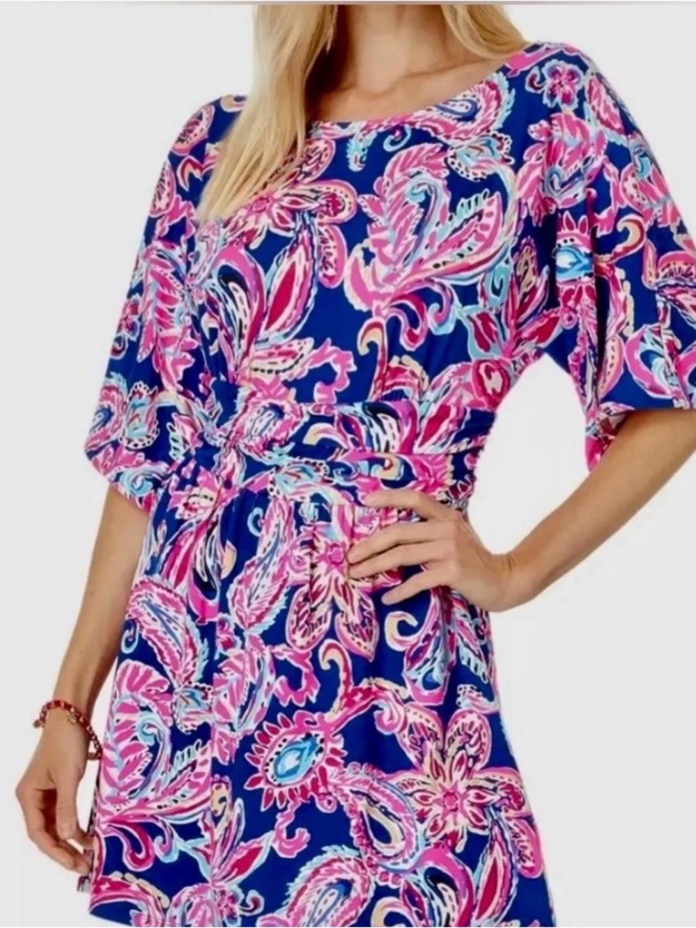 Lilly Pulitzer Pardi Boat Neck Romper